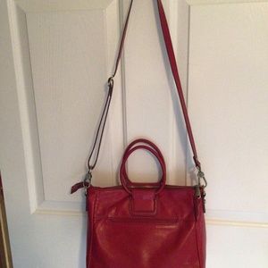 Beautiful red Sheila medium handbag
